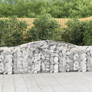 Cesti Gabbioni ad Arco 20 pz 400x30x80/100 cm Ferro Zincatocod mxl 124084