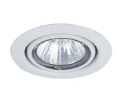 Faretto incasso tondo bianco orientabile 12V MR16 Rabalux 1091