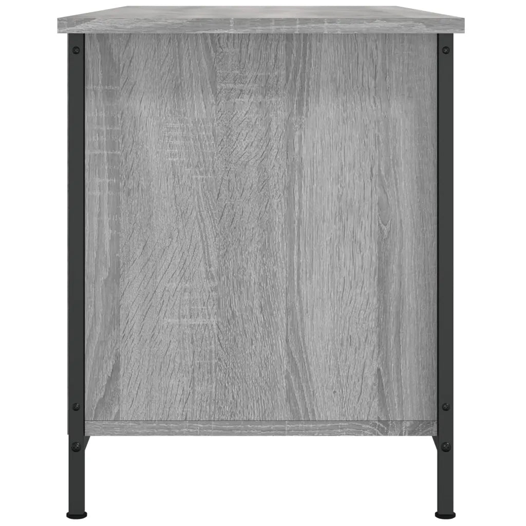 Mobile Porta TV-Mobile per TV-Credenza TV Grigio Sonoma 100x40x50 cm in Legno Multistrato 206456