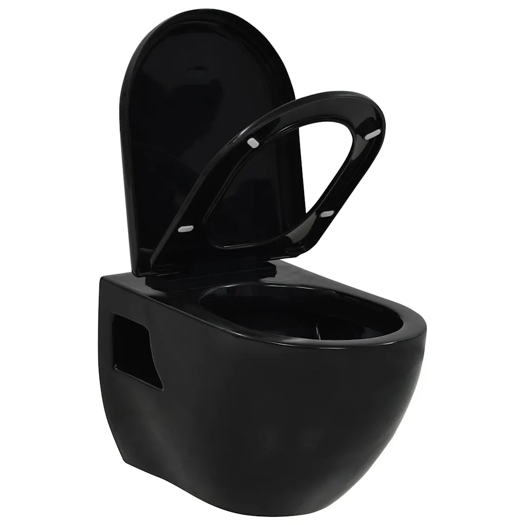 WC Sospeso in Ceramica Nera CFW6908201