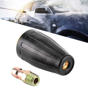 Rinforzatore di Pressione ad Alta Pressione Turbo con Testa Rotante 3600 PSI - Spray Rotante - Strumento di Pulizia per Auto - In Acciaio e Acciaio Inossidabile - Elimina Ruggine e Vernice - Pulitore