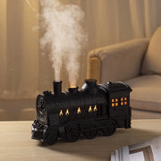 Diffusore aroma ultrasuono per ambienti con doppie teste di spruzzo, umidificatore per mini trenino