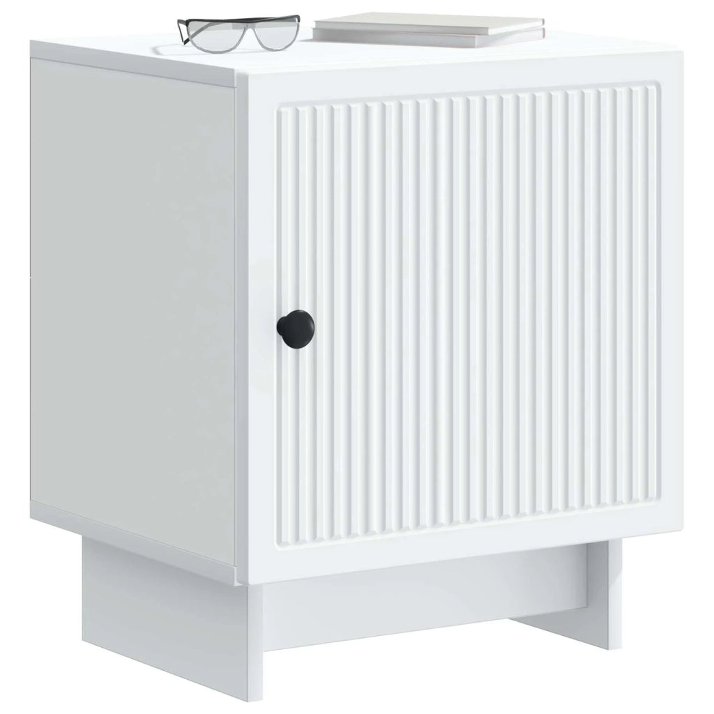 Armadio da Notte Bianco 43 x 34,5 x 50 cm Legno ingegnerizzato 893875