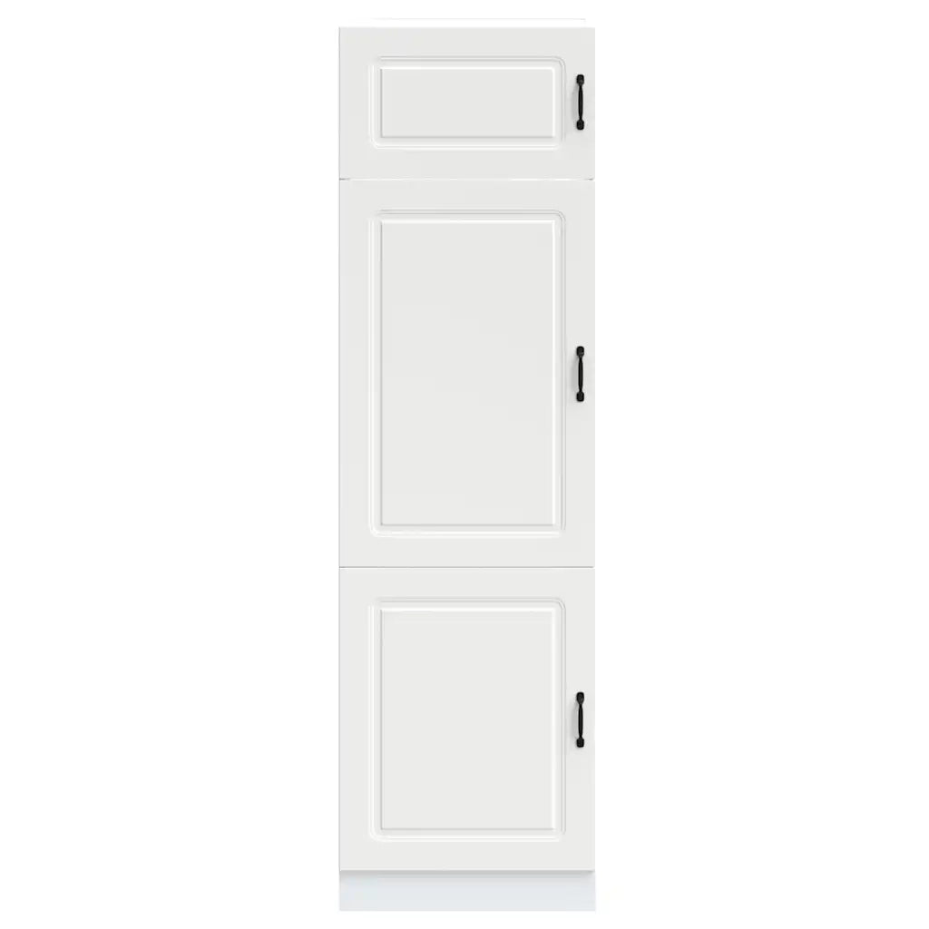 Armadio da Cucina Kalmar Bianco in Legno Multistrato