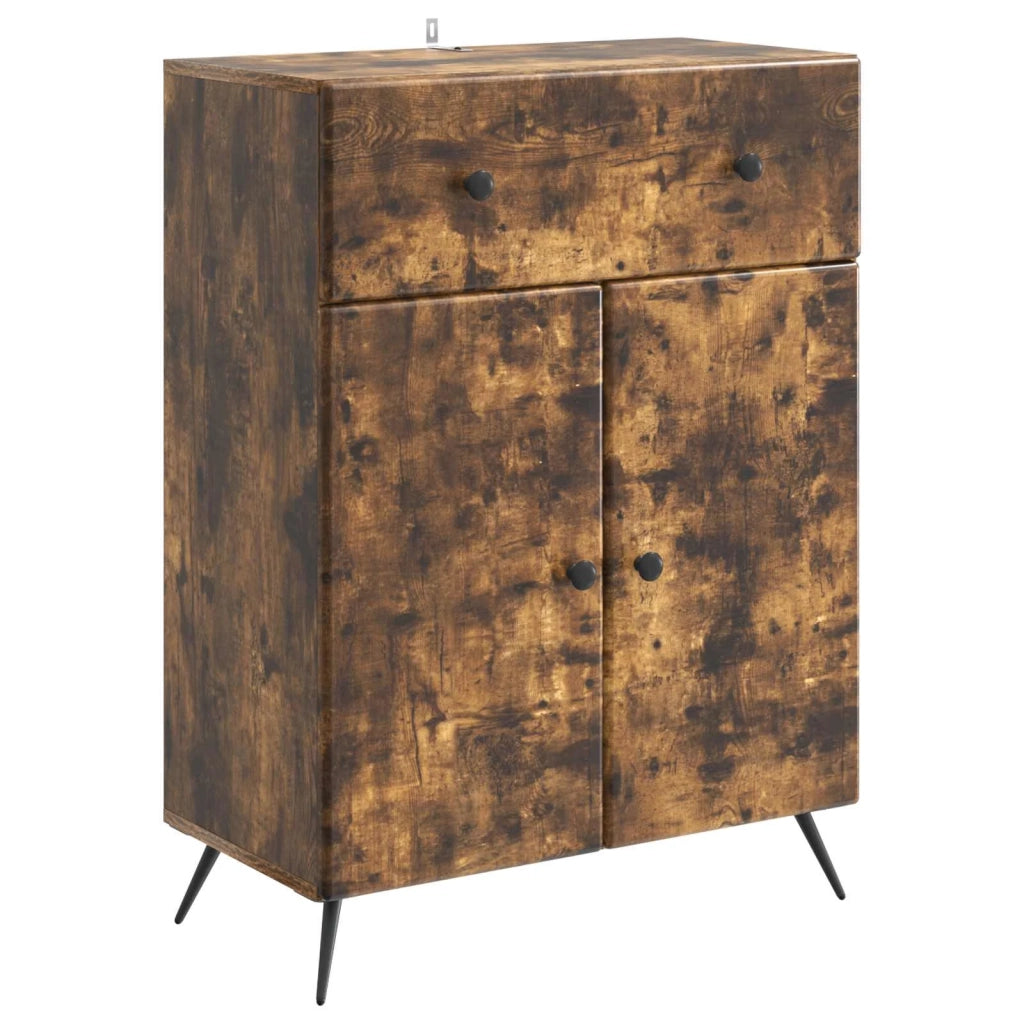 Credenza Rovere Fumo 66 x 34,5 x 90 cm Legno ingegnerizzato