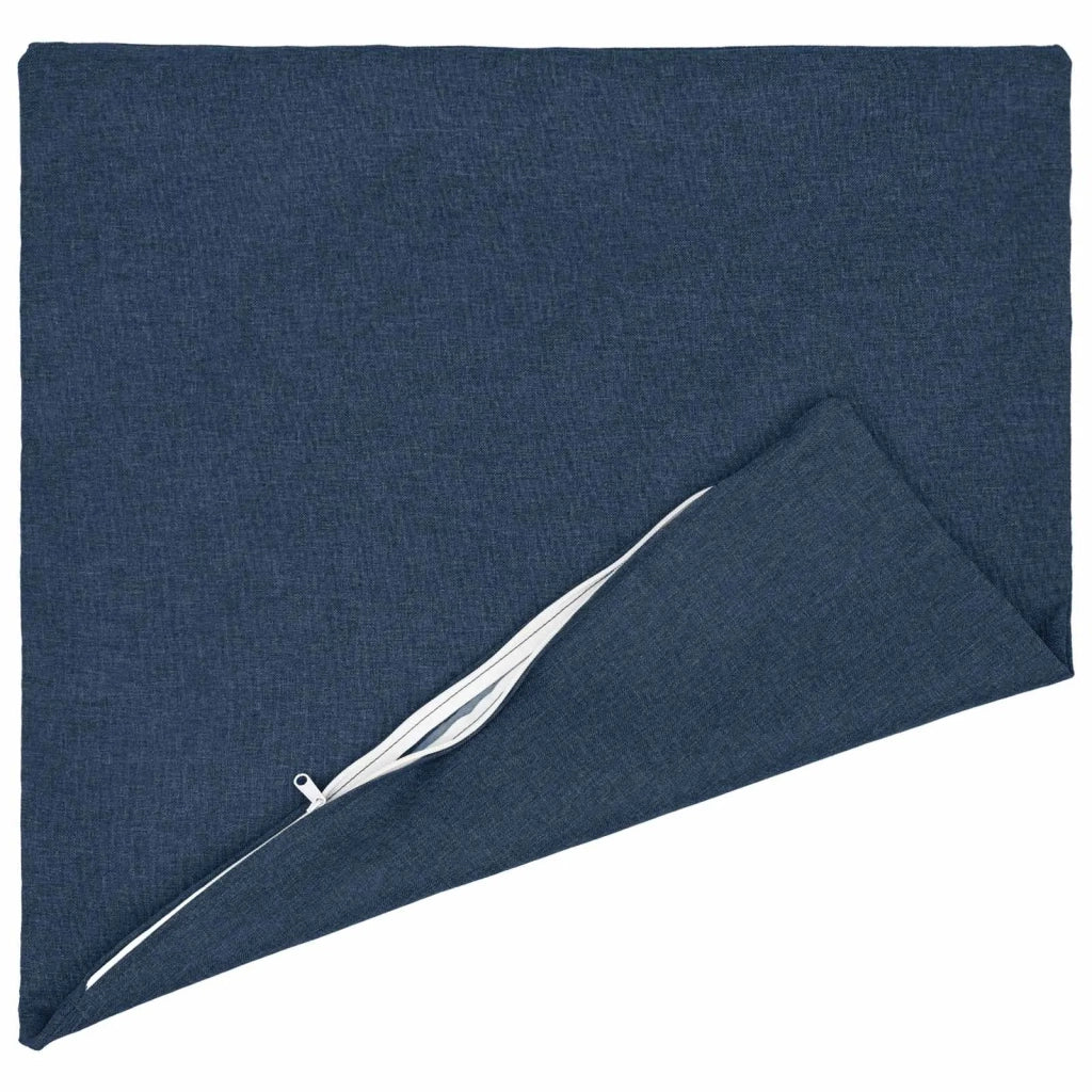 Federa 6 pz HEERLEN Blu 65 x 65 cm Tessuto 912852