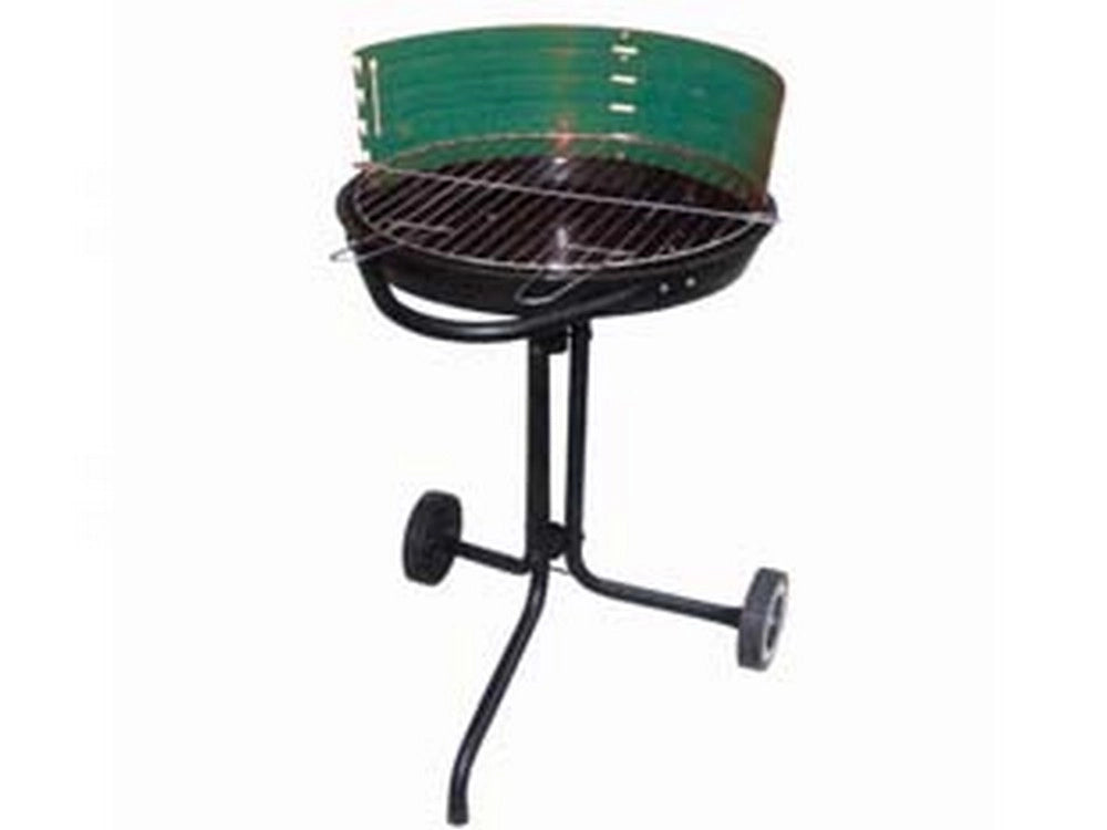 1pz barbecue tondo con ruote "arizona" - bracere ø cm.50 cod:ferx.fer128964