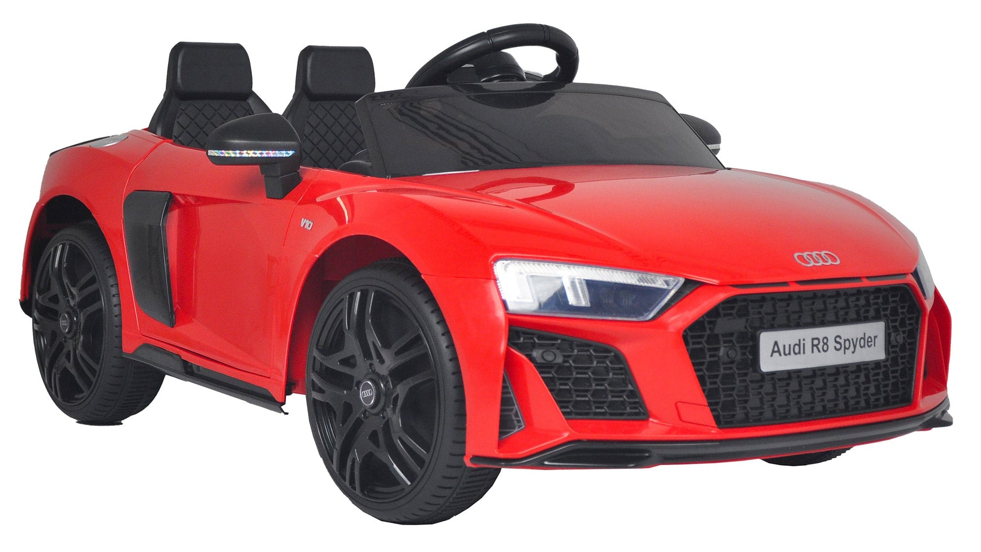 Macchina Elettrica per Bambini 12V con Licenza Audi R8 Spyder Rossa