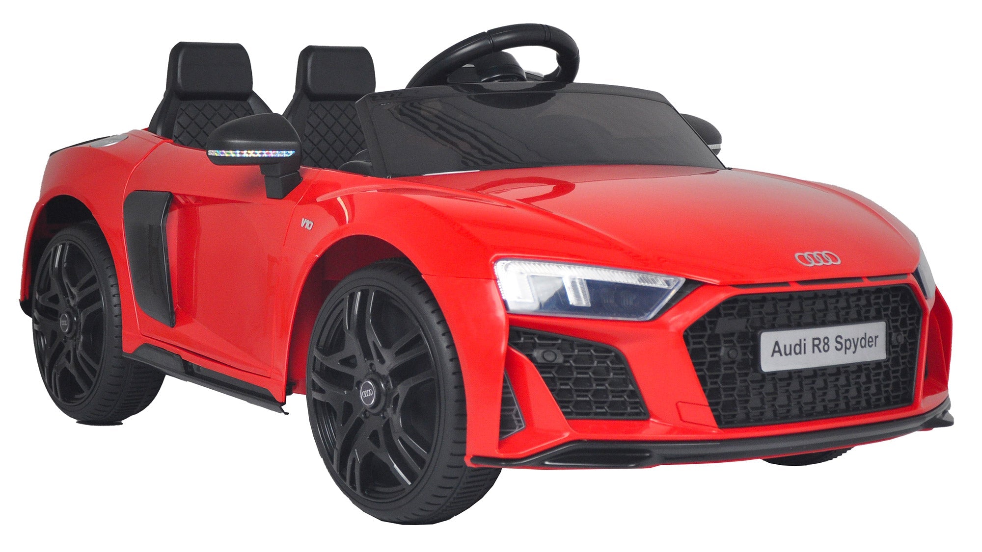 Macchina Elettrica per Bambini 12V con Licenza Audi R8 Spyder Rossa
