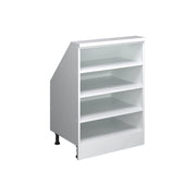 Mobile sottotetto Rion Bianco/Bianco 60 x 83.8 cm con 4 scomparti Vicco