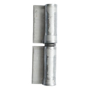 Cerniera saldabile con piastra – 4×120 mm per porta o cancello