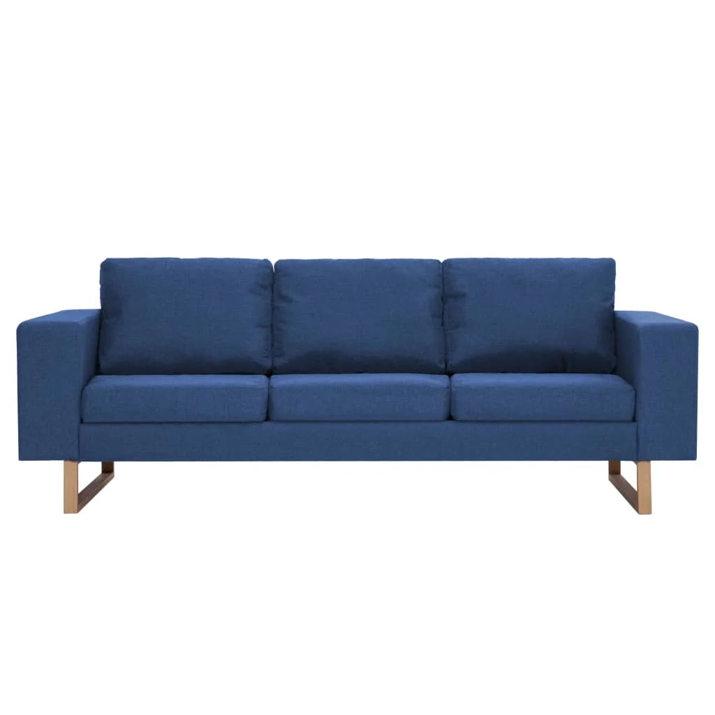 Divano letto a 3 posti letto per gli ospiti trasformabile divano letto per soggiorno divano letto pieghevole casa da interno tessuto blu 02_0019591