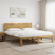 Letto matrimoniale con testiera ROSTOCK Bianco 180 x 200 cm 3405424