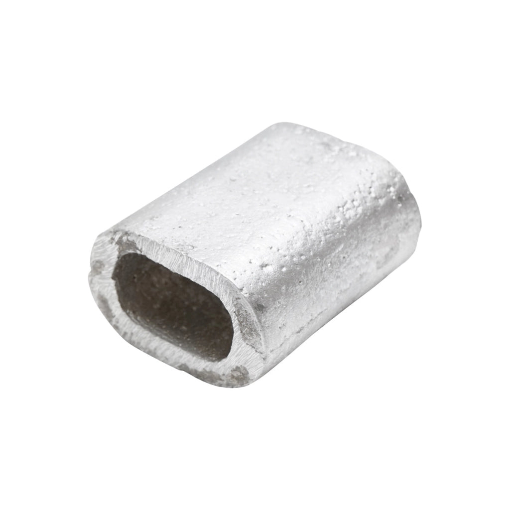 Boccola di pressatura/ghiera in alluminio per cavo del verricello da 14 mm