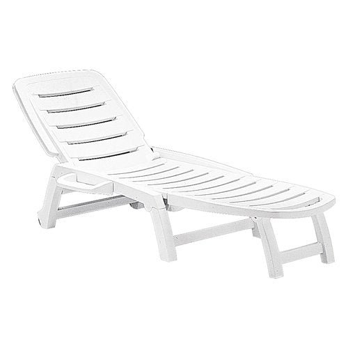 Lettino prendisole grandsoleil s6805b cottage bianco