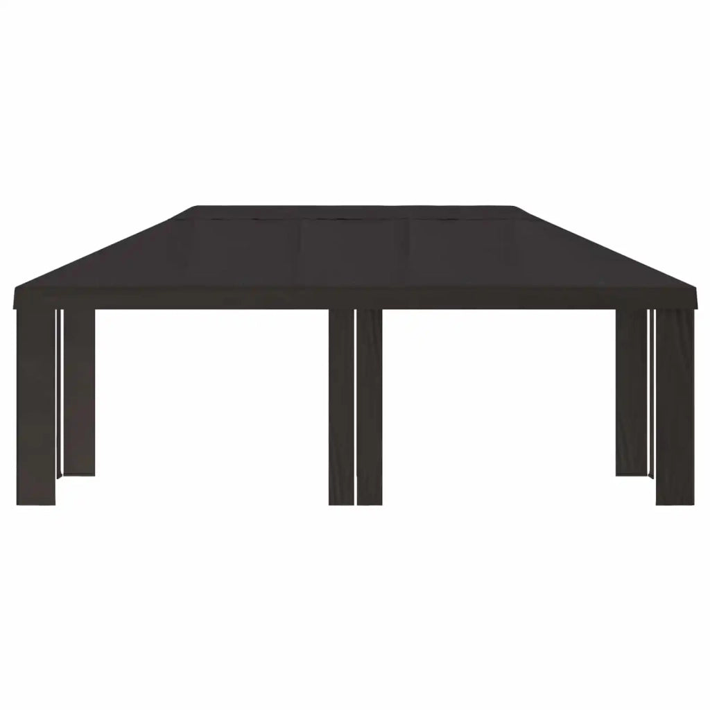 Copertura per Gazebo 6 x 3 m Antracite Poliestere 190 900425