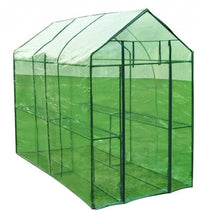 Serra da giardino 190 cm verde plastica giardinaggio 1602008/2