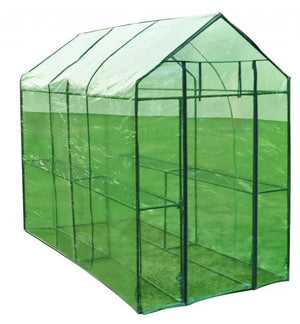 Serra da giardino 190 cm verde plastica giardinaggio 1602008/2