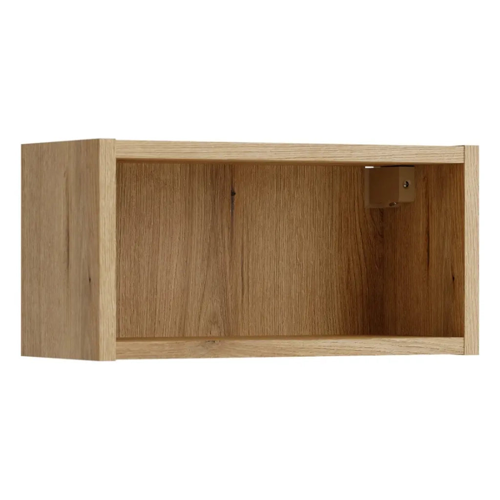 Mobile da bagno VANO 40 cm in rovere sospeso con nicchia