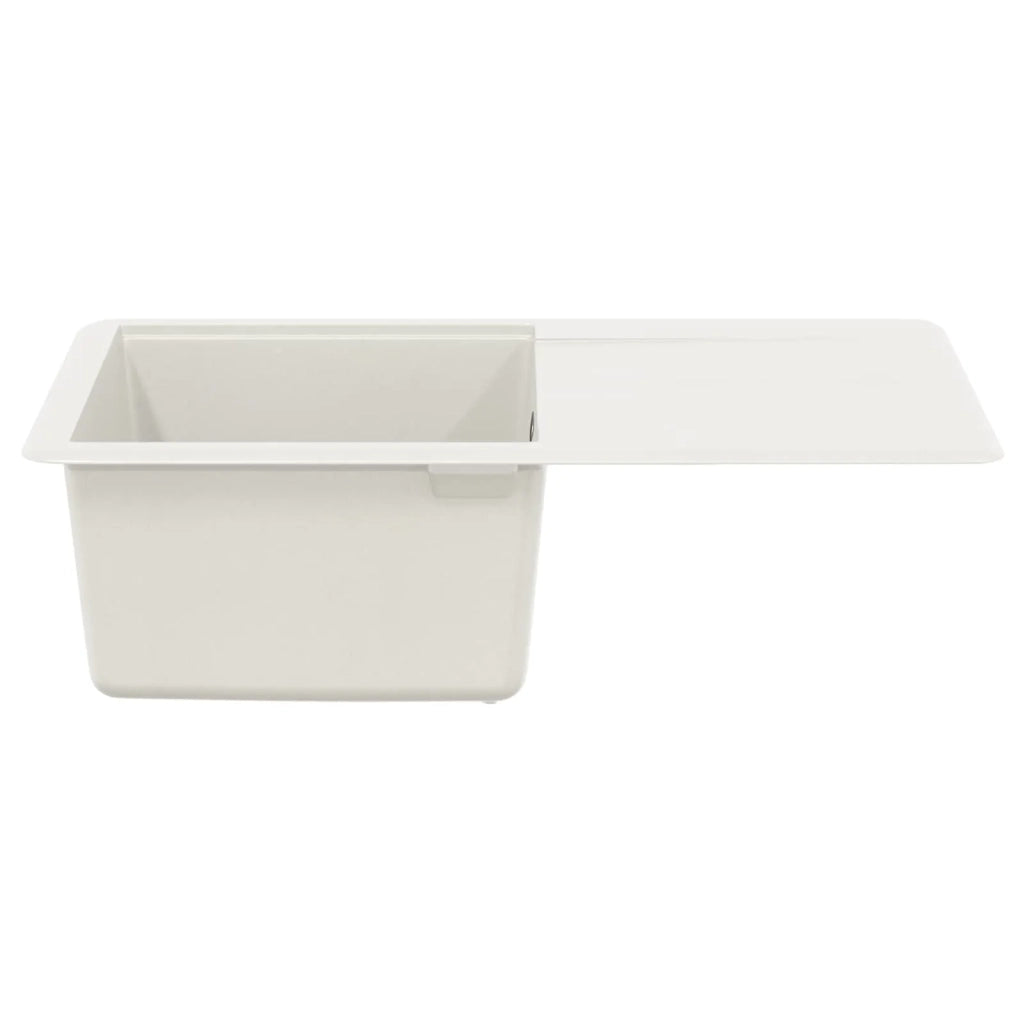 Lavello Bianco 670 x 460 mm 80% Quarzo e 20% Resina CFW5139596