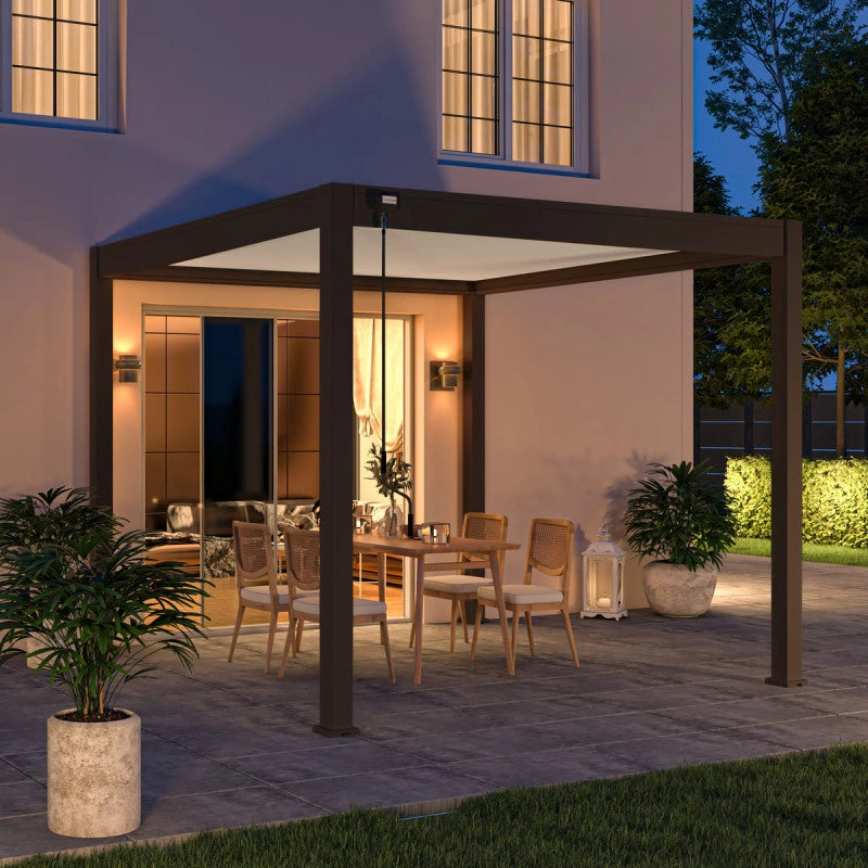 copy of Pergola bioclimatica Ombréa® VS autoportante 3x3M - Bianco