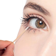 500 punti di spugna per applicatori in legno per trucco del viso, sopracciglia, make-up e manicure