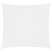 Vela ombreggiante/ombrellone quadrato 6 x 6 m in tessuto Oxford bianco 02_0009525