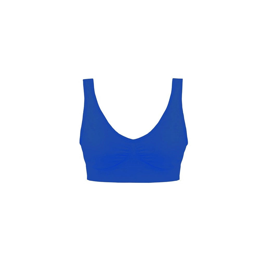 Trade Shop - 3 Pz Reggiseno Reggi Seno Bra Sportivo 3 Colori Sport Intimo Donna Reggiseni Tg. -