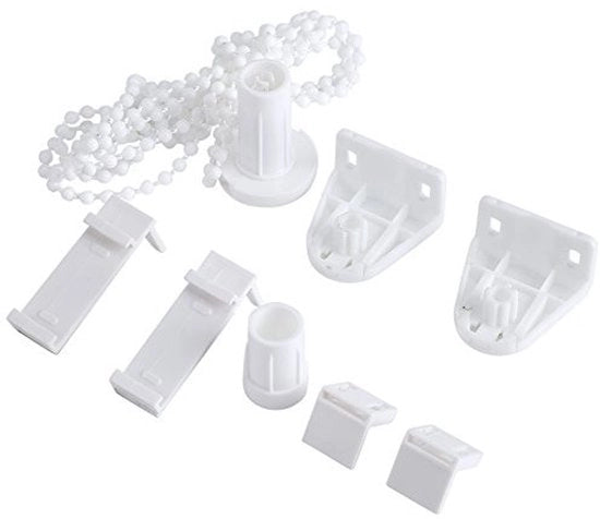 Kit di Riparazione per Tendine a Rollino - 2 Set di Accessori - Braccio/Catena - Materiale di Alta Qualità - Leggero e Duraturo - Sicuro per i Bambini - Decorazione per Finestre