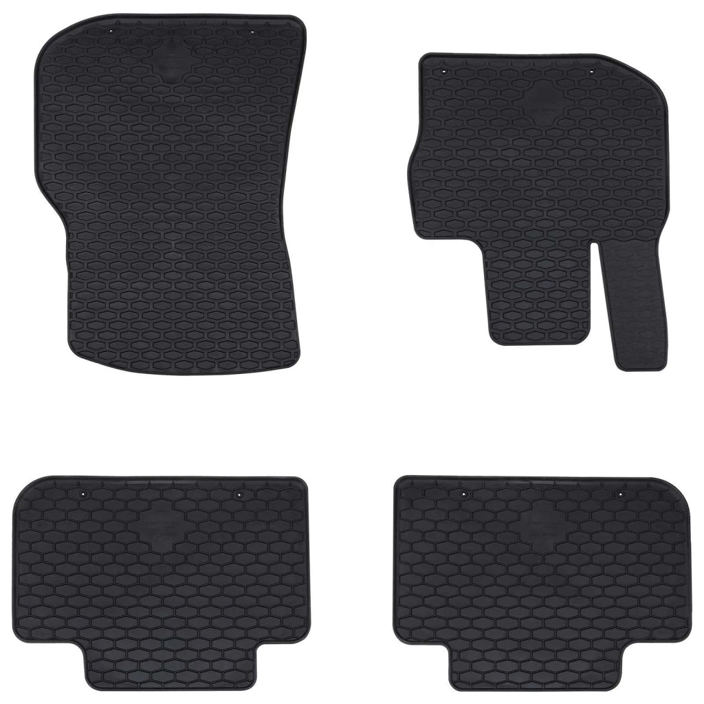 Tappetino per Auto 4 pcs Nero adatto per BMW X3, X4 2018-4D Aft 42029139