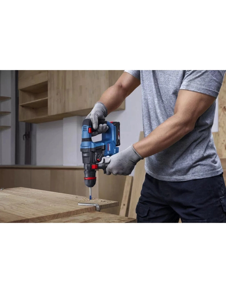 Martello Perforatore BOSCH GBH 18V-18 X (2 x 2,0 Ah + GAL18V-20 + Borsa)