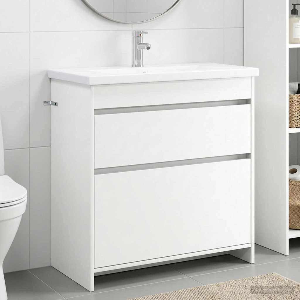 Set di mobili per il bagno Bianco 81 x 40 x 84,5 cm 3404266
