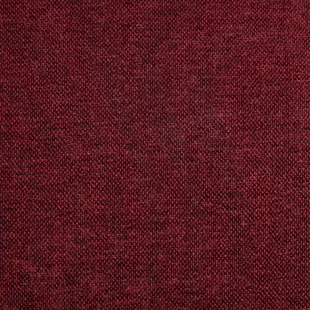 Sedia da pranzo imbottita in legno massello; 54;5 x 47 x 77 cm; rosso vino