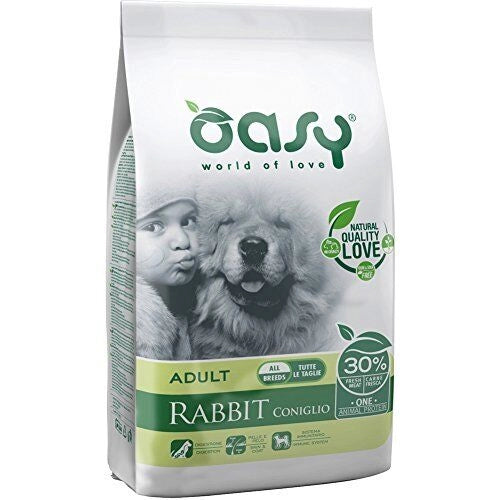 Oasy Dry Dog One - Adult Coniglio 12 kg.