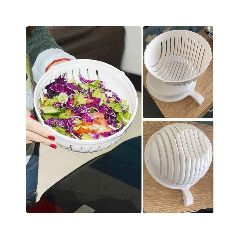 Trade Shop - Affettatutto Frutta Verdura Taglia Trita Sminuzza Affetta Insalata Frutta -