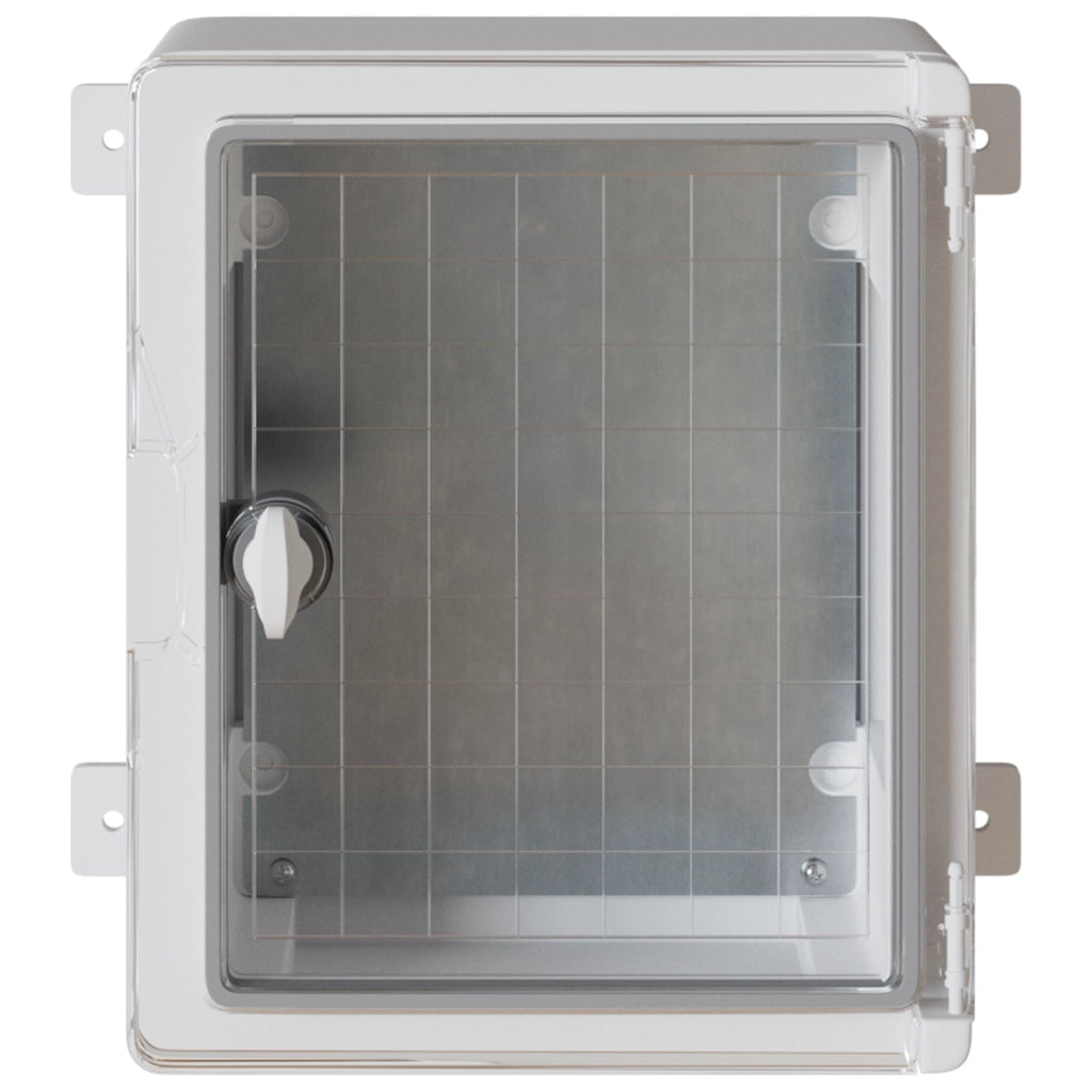 Armadio di Controllo Impermeabile IP65 Grigio 25x13x30 cm in Plastica ABS