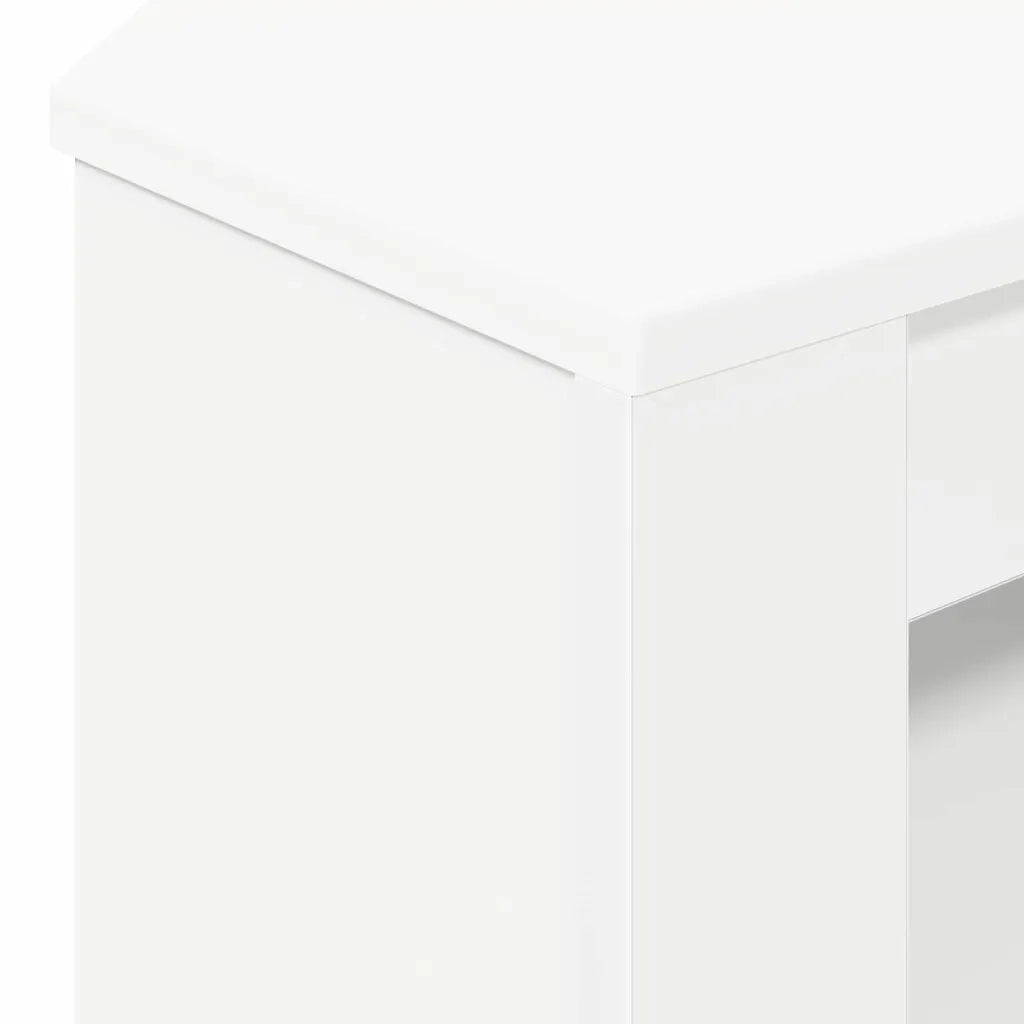 MobileTVAngolare Bianco 102 x 40,5 x 45 cm Legno multistrato