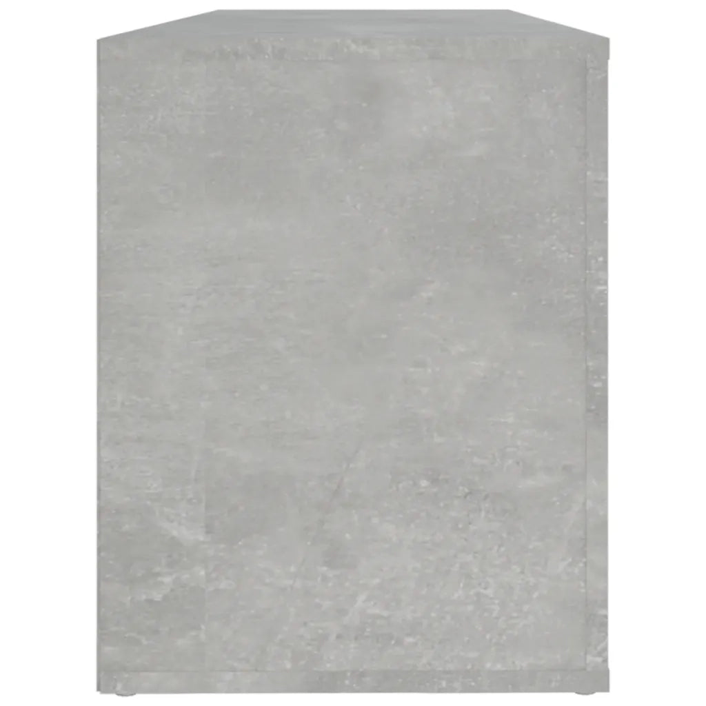 Scarpiera-Scaffale per scarpe Grigio Cemento 100x35x45 cm in Legno Multistrato 486646