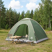 Tenda da campeggio con tetto Verde 275 x 215 x 125 cm 42028632