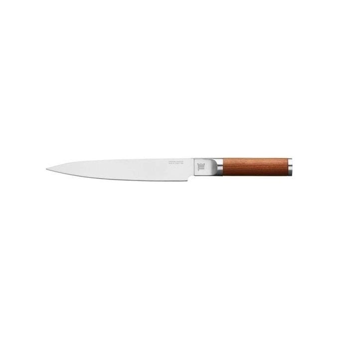 Fiskars 1026422 Norden Coltello Trinciante Lama 19,9 cm Acciaio al Carbonio Manico in Legno colore Marrone