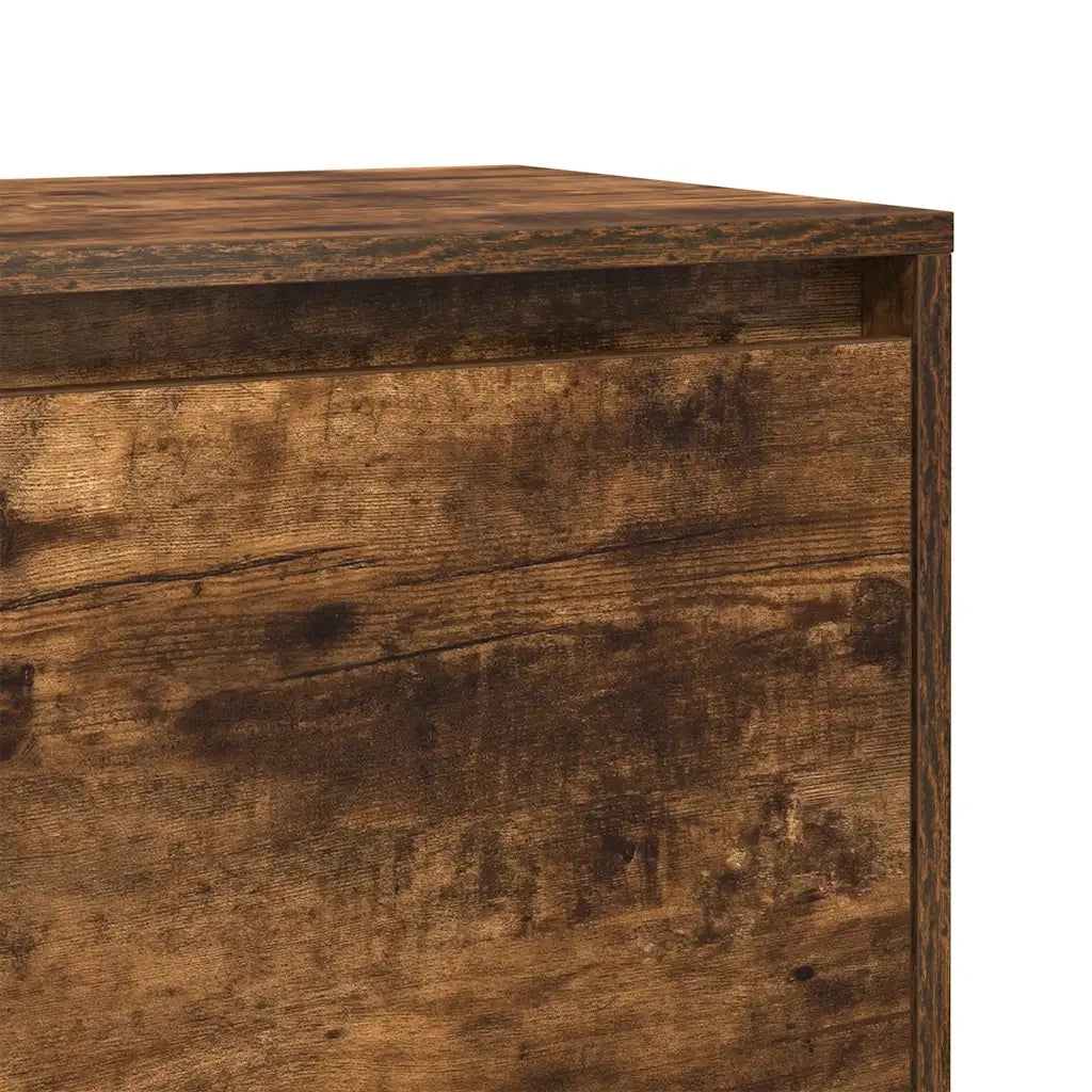 Comodino Rovere Fumo 45x34x44,5 cm in Truciolato 813044