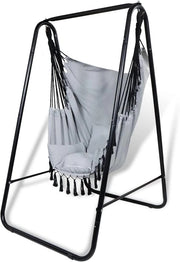 Sedia da Relax con Struttura - Sedia da Giardino con Tre Cuscini - Dimensioni 90 x 251 cm - Beige