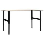 Telai per Banco da Lavoro 2 pz in Metallo 85x(69-95,5) cm Neri CFW6457480