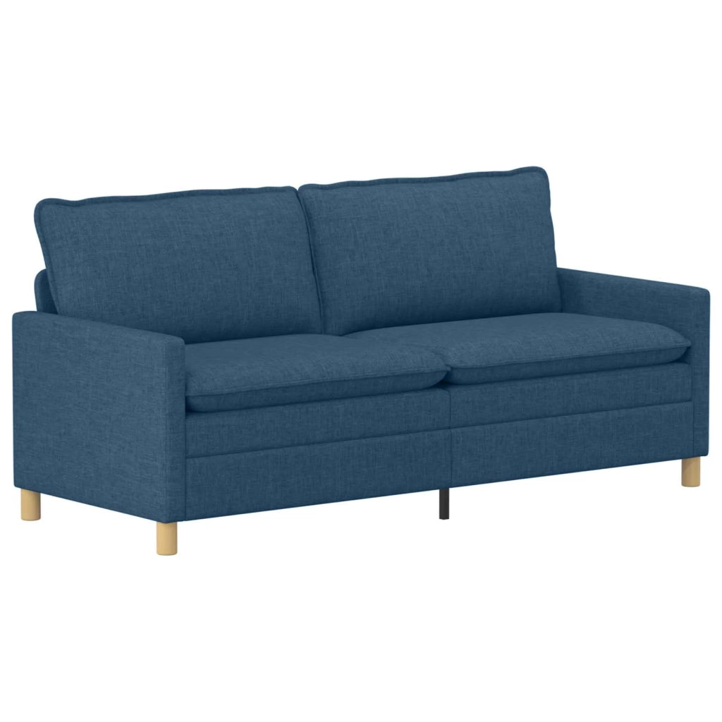 Set di divani 2 pz Blu Tessuto 3417126
