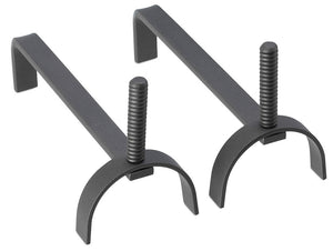 Coppia di Alari per camini e Stufe in Ferro Belfer 3006 Antracite