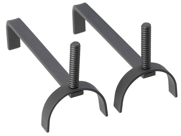 Coppia di Alari per camini e Stufe in Ferro Belfer 3006 Antracite