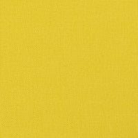 Poltrona con Poggiapiedi Giallo Chiaro 60 cm in Tessuto 3201189