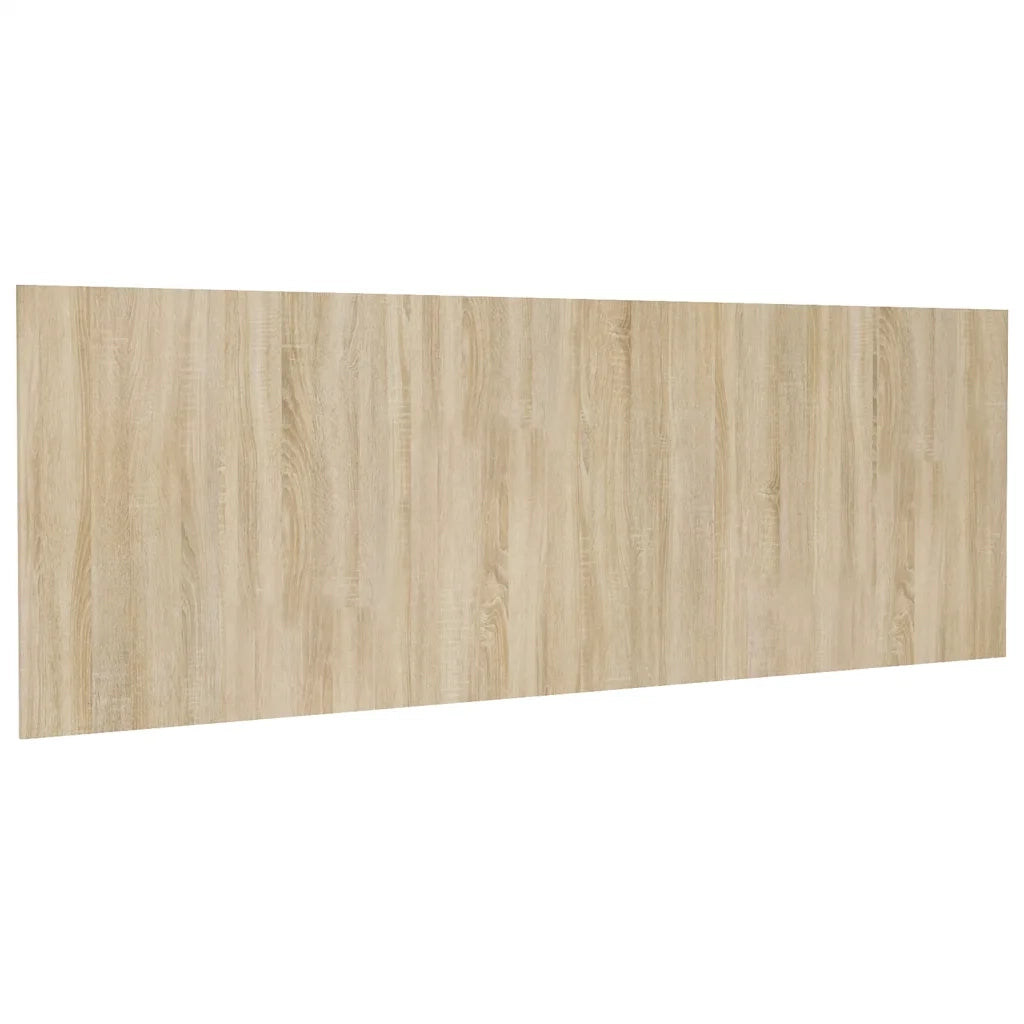 Testiera Letto-Testata del letto Rovere Sonoma 240x1,5x80 cm Legno Ingegnerizzato