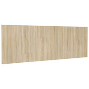 Testiera Letto-Testata del letto Rovere Sonoma 240x1,5x80 cm Legno Ingegnerizzato
