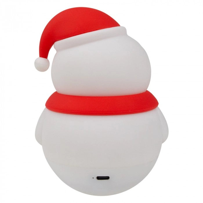Lampada notte bimbi senza fili Pupazzo Neve RGBW 1W Mary's
